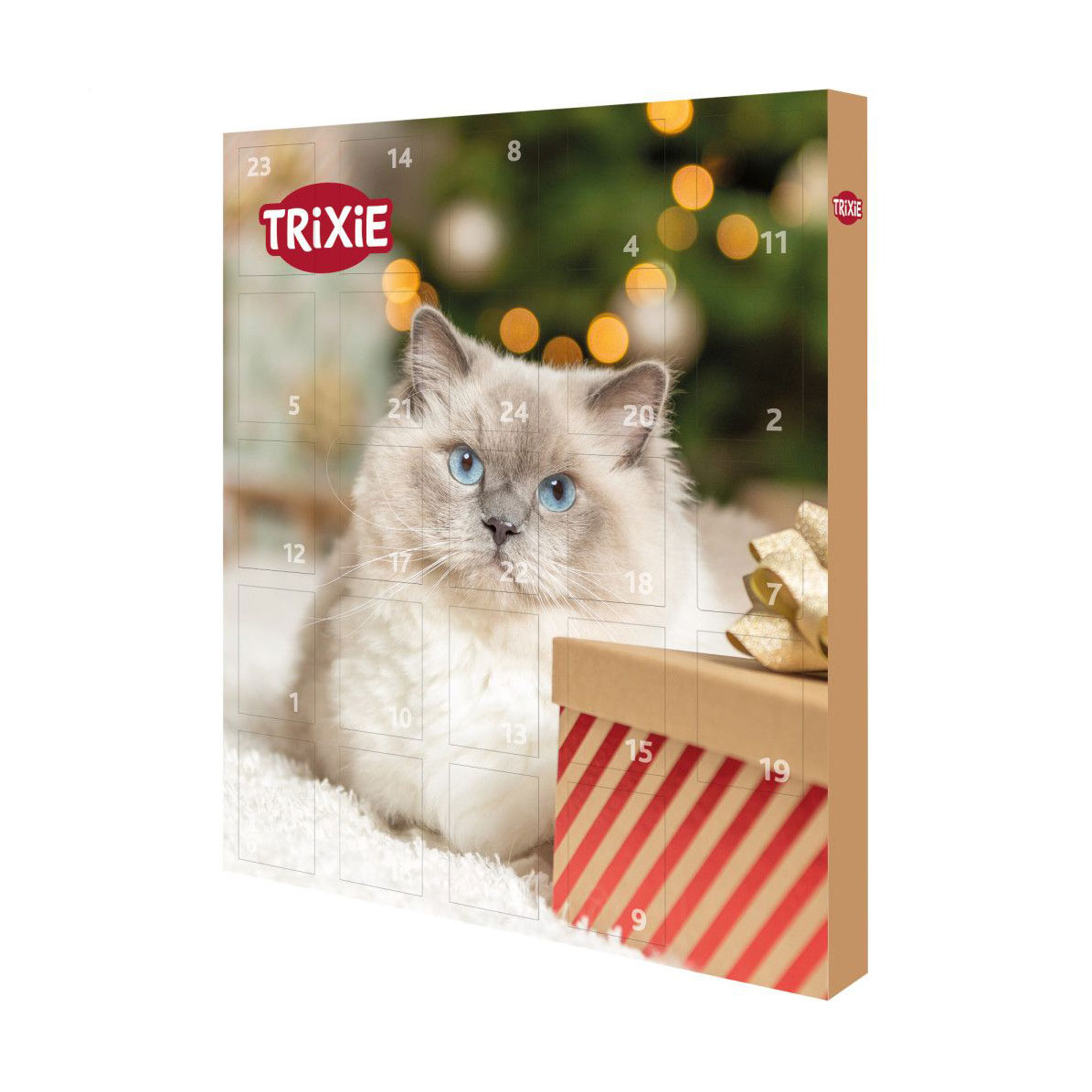 Адвент-календар для котів Trixie Різдвяний, з ласощами, 24 відділи